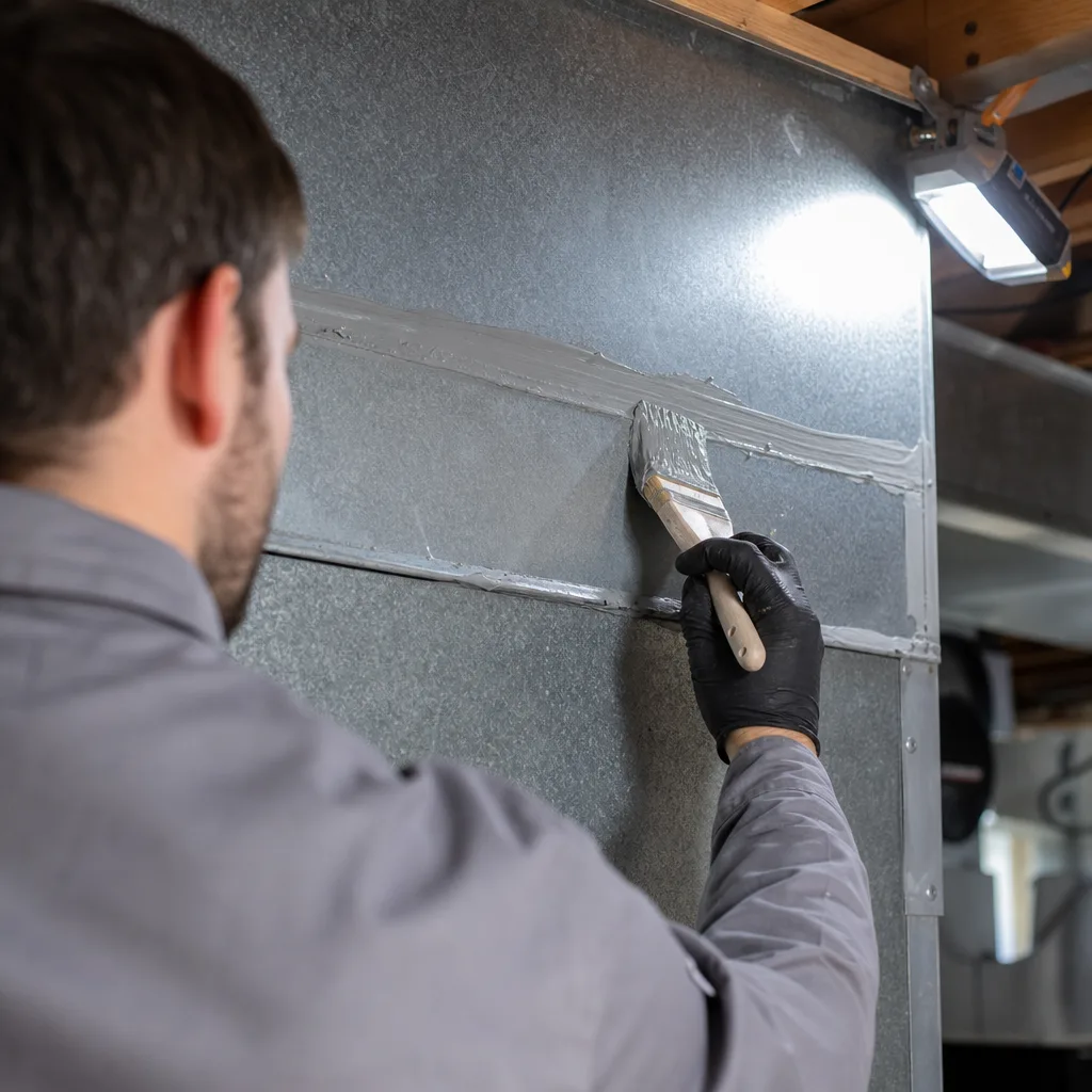 Illustration for air duct cleaning in Lutherville