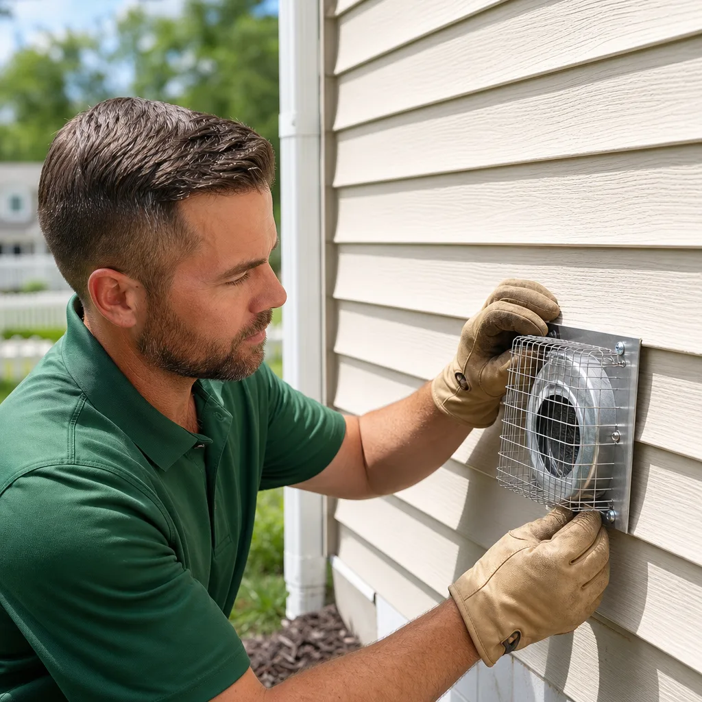 Illustration for air duct cleaning in Calverton